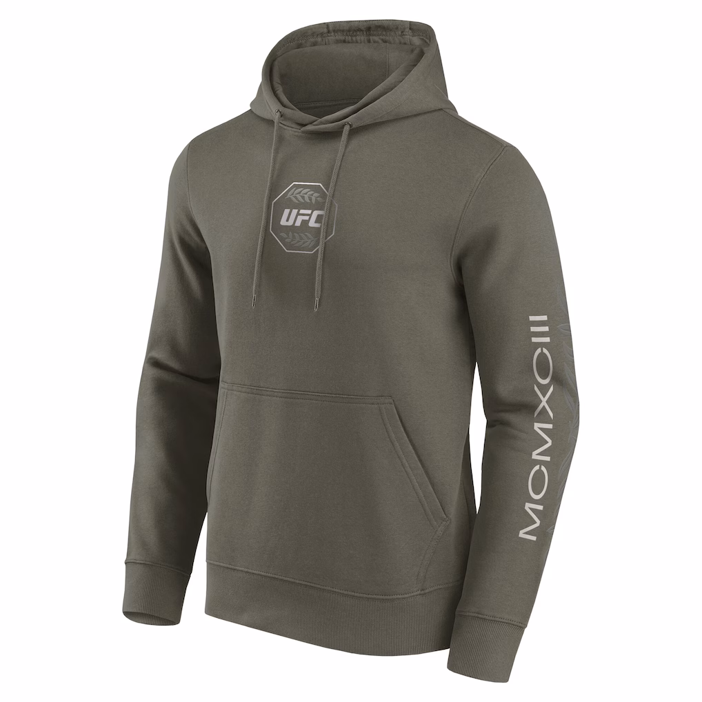 UFC Elevated Hoodie - Khaki - Mens