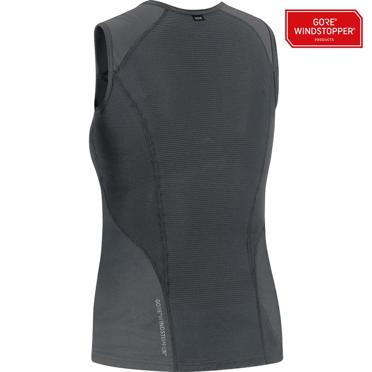 GOREWEAR GORE® WINDSTOPPER® Base Layer Sleeveless Shirt Women - black 9900