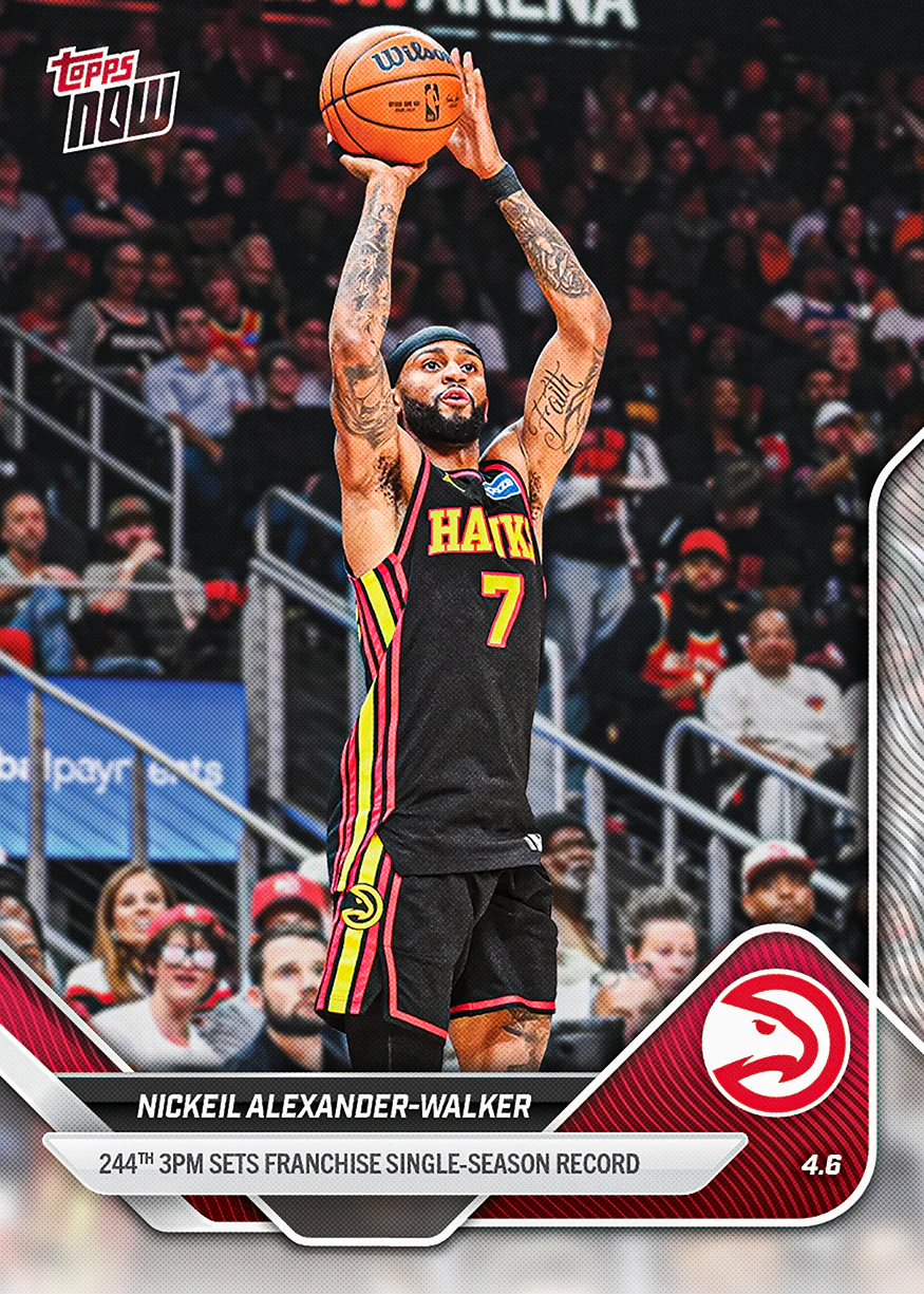 Nickeil Alexander-Walker - 2025-26 NBA Topps NOW® - Card 245