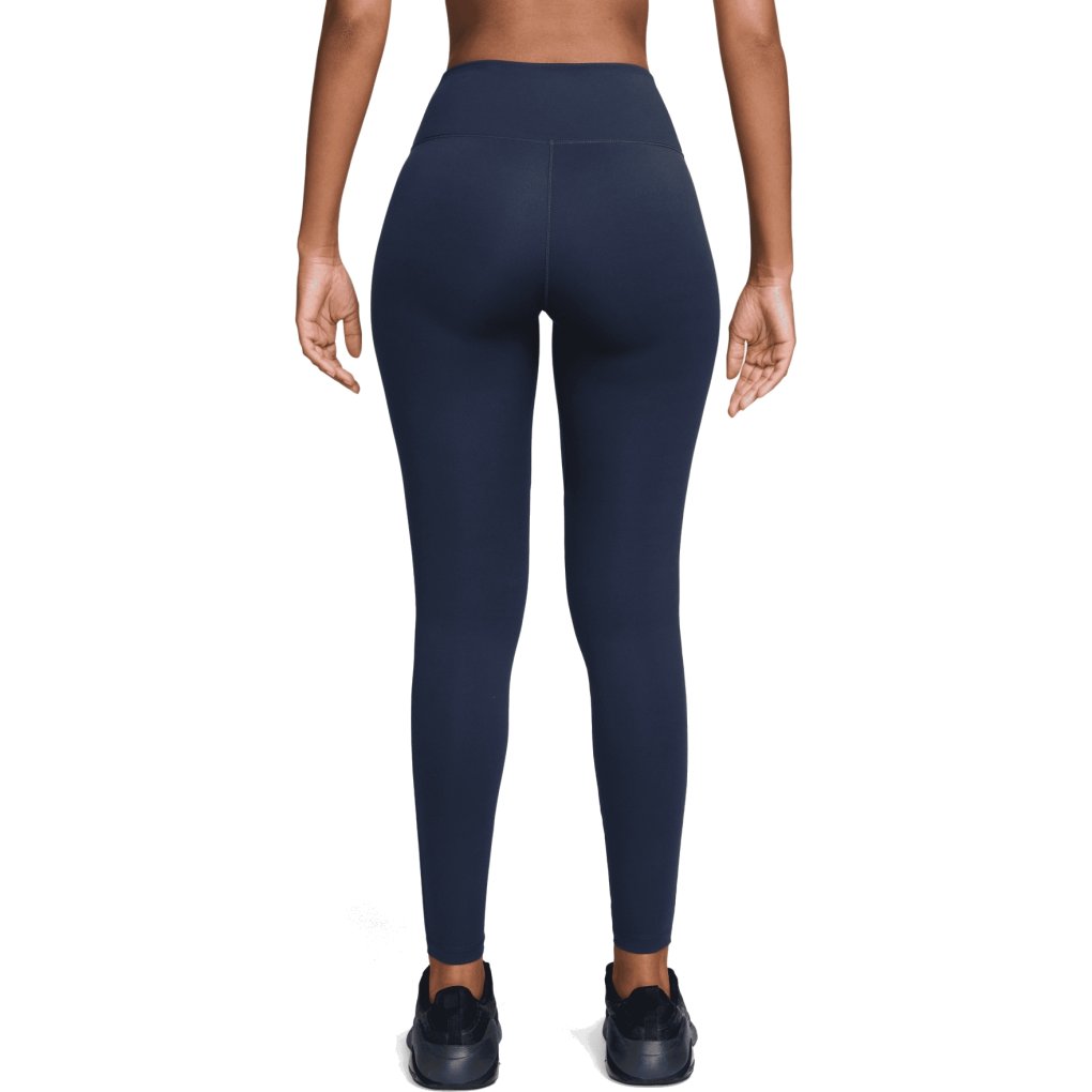 Nike One Seamless Front Leggings Women - midnight navy/white HJ9195-413