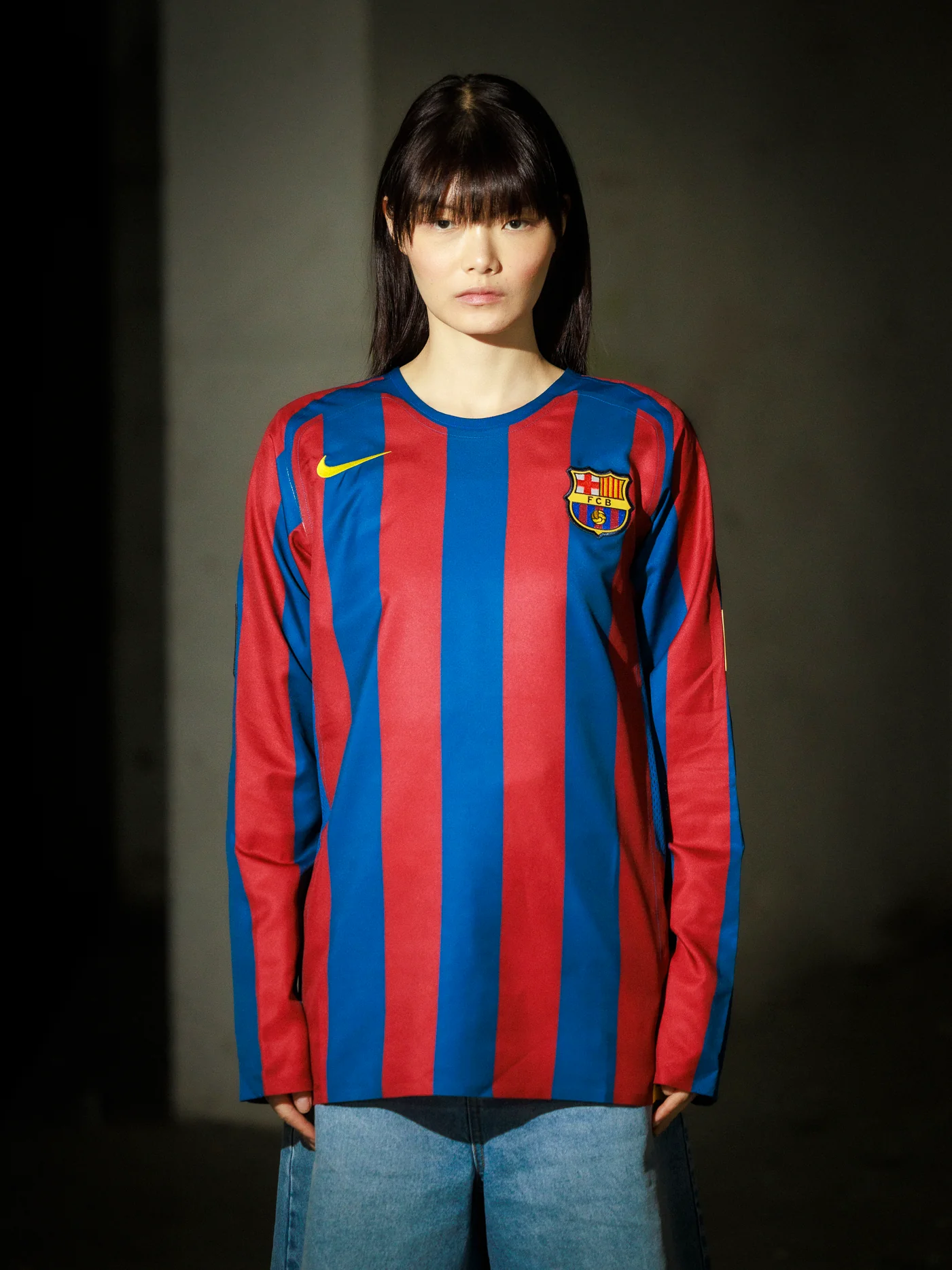 FC Barcelona 2005/06 Reissue Long Sleeve Jersey