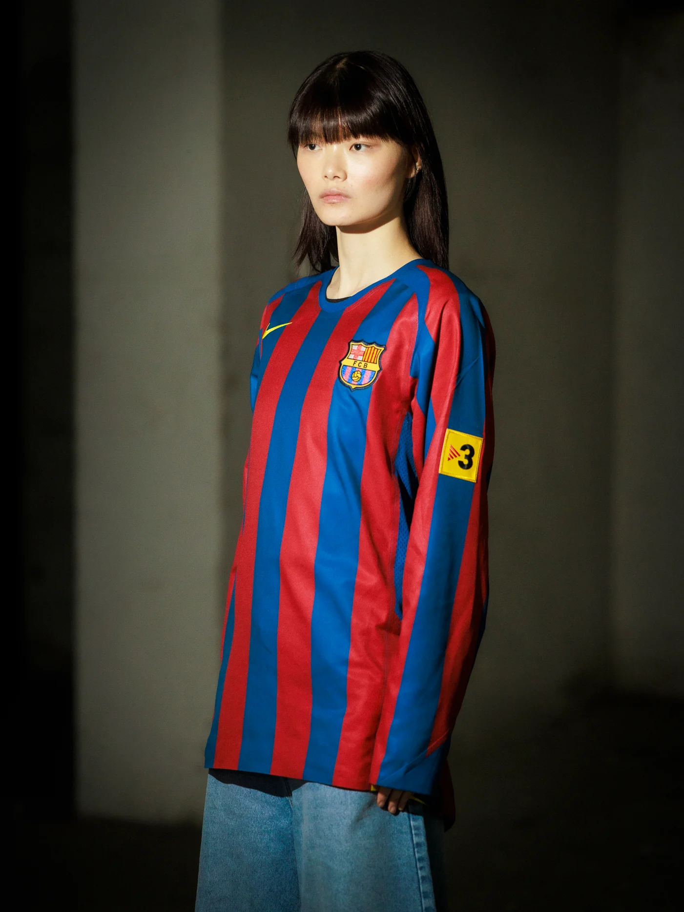 FC Barcelona 2005/06 Reissue Long Sleeve Jersey