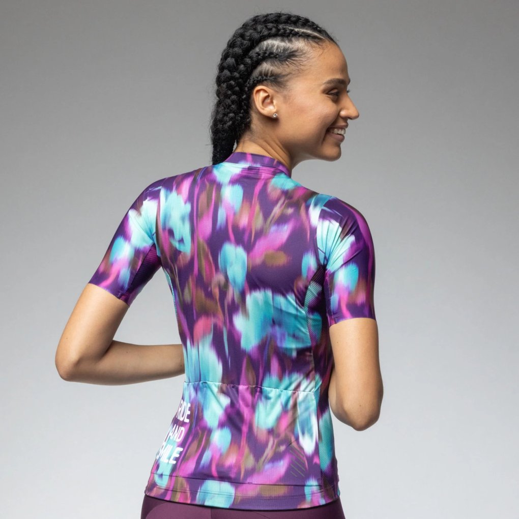 Alé PR-E Jardin 2.0 Short Sleeve Jersey Women - purple combo