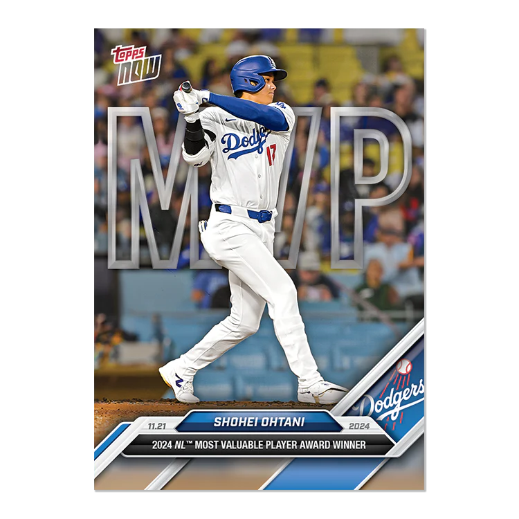 Shohei Ohtani - 2024 MLB Topps NOW® Card OS-6 - LOOK FOR RELICS and AUTO-RELICS