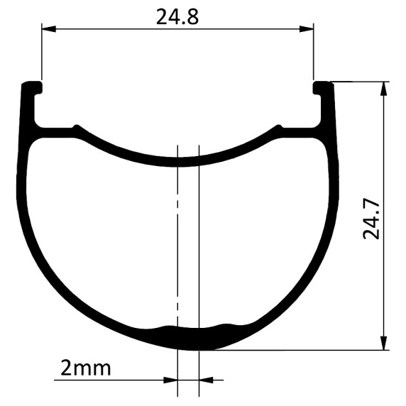 DUKE World Runner X 25 Rim - 28