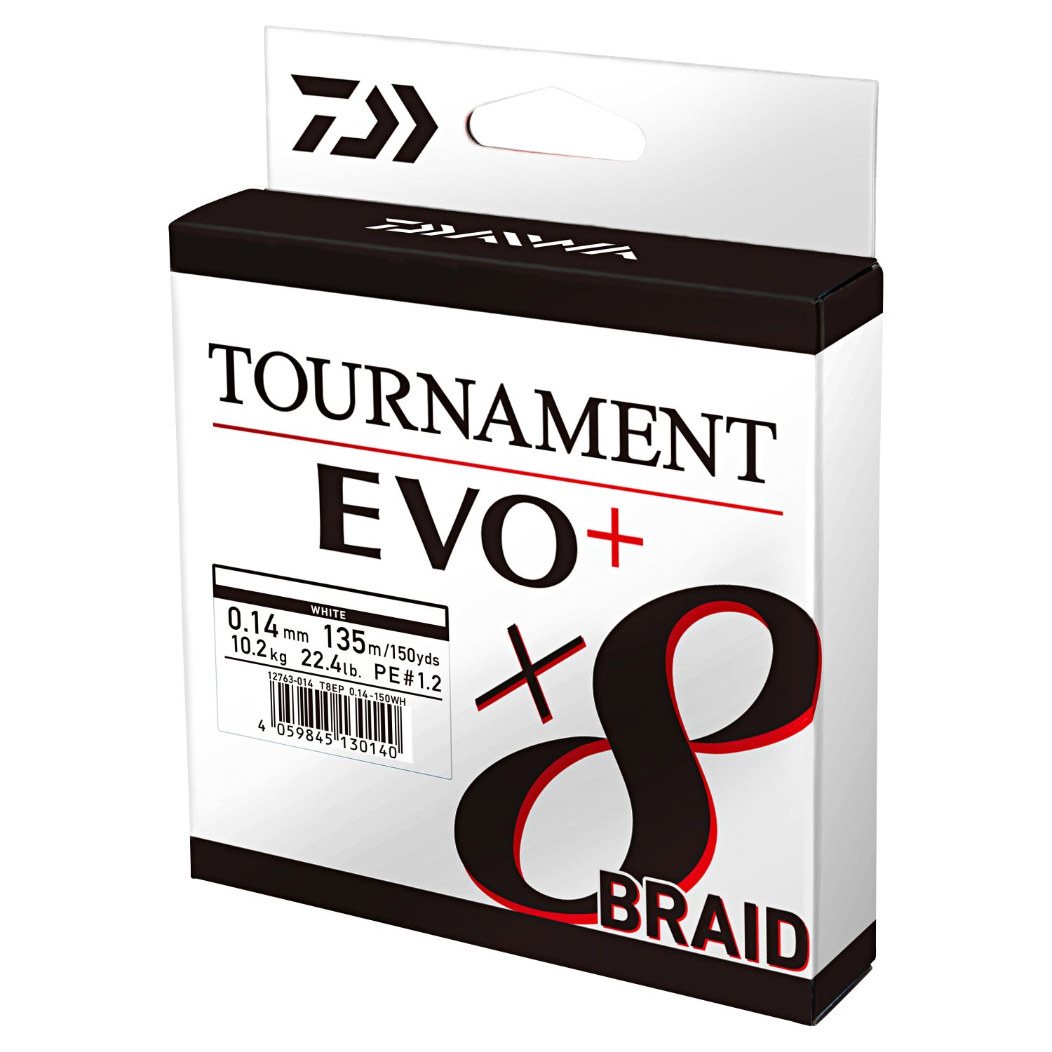 Daiwa Fishing Line Tournament X8 Braid EVO+ (270 m, dark green)