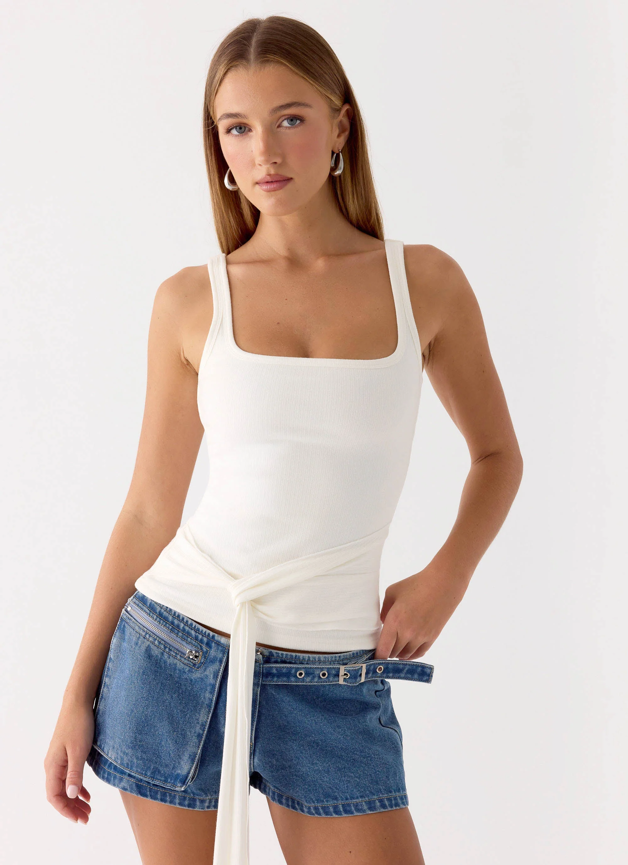 Vernia Top - White