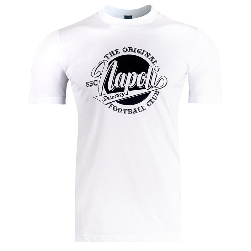 SSC Napoli White Vintage T-Shirt