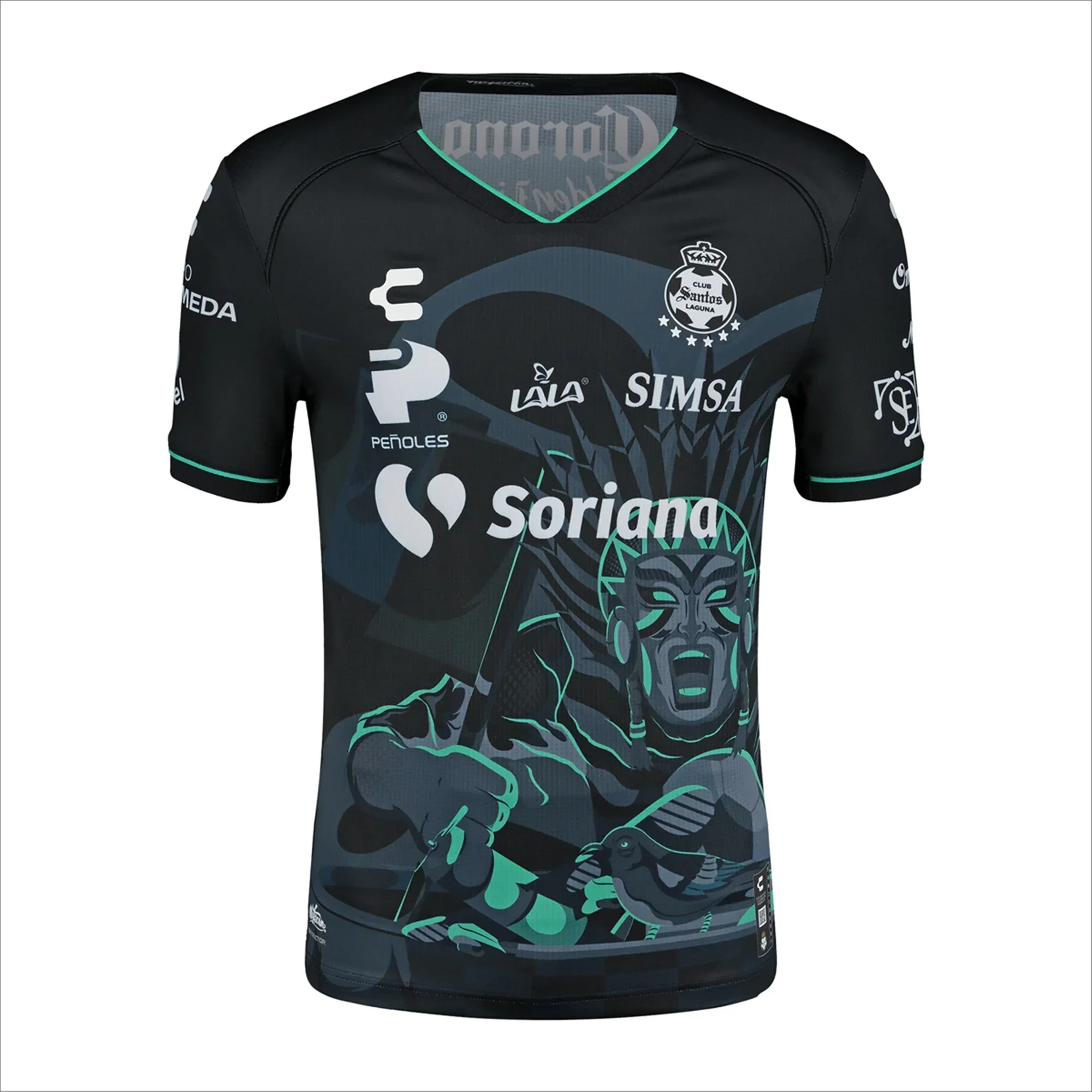Charly Santos Third Jersey 24/25 (Black/Grey)