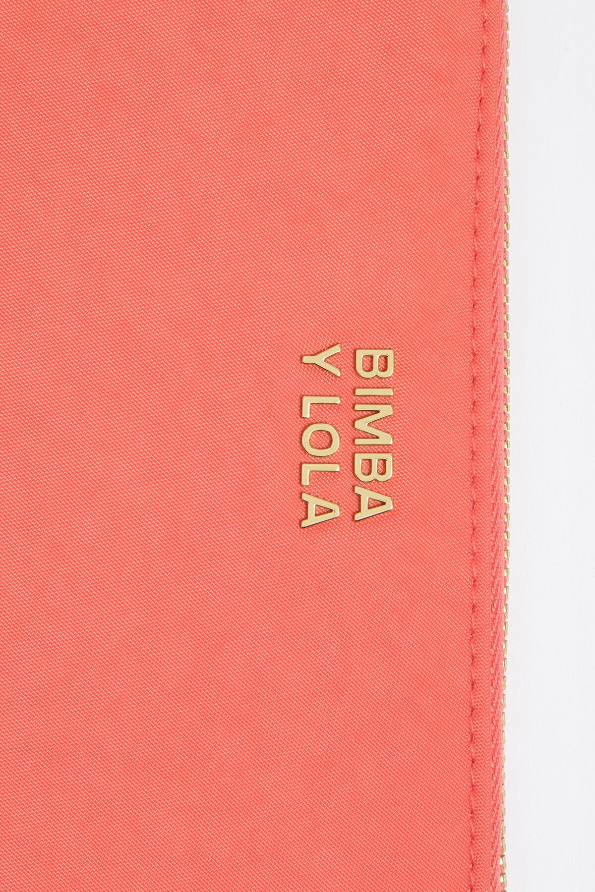 Large coral wallet