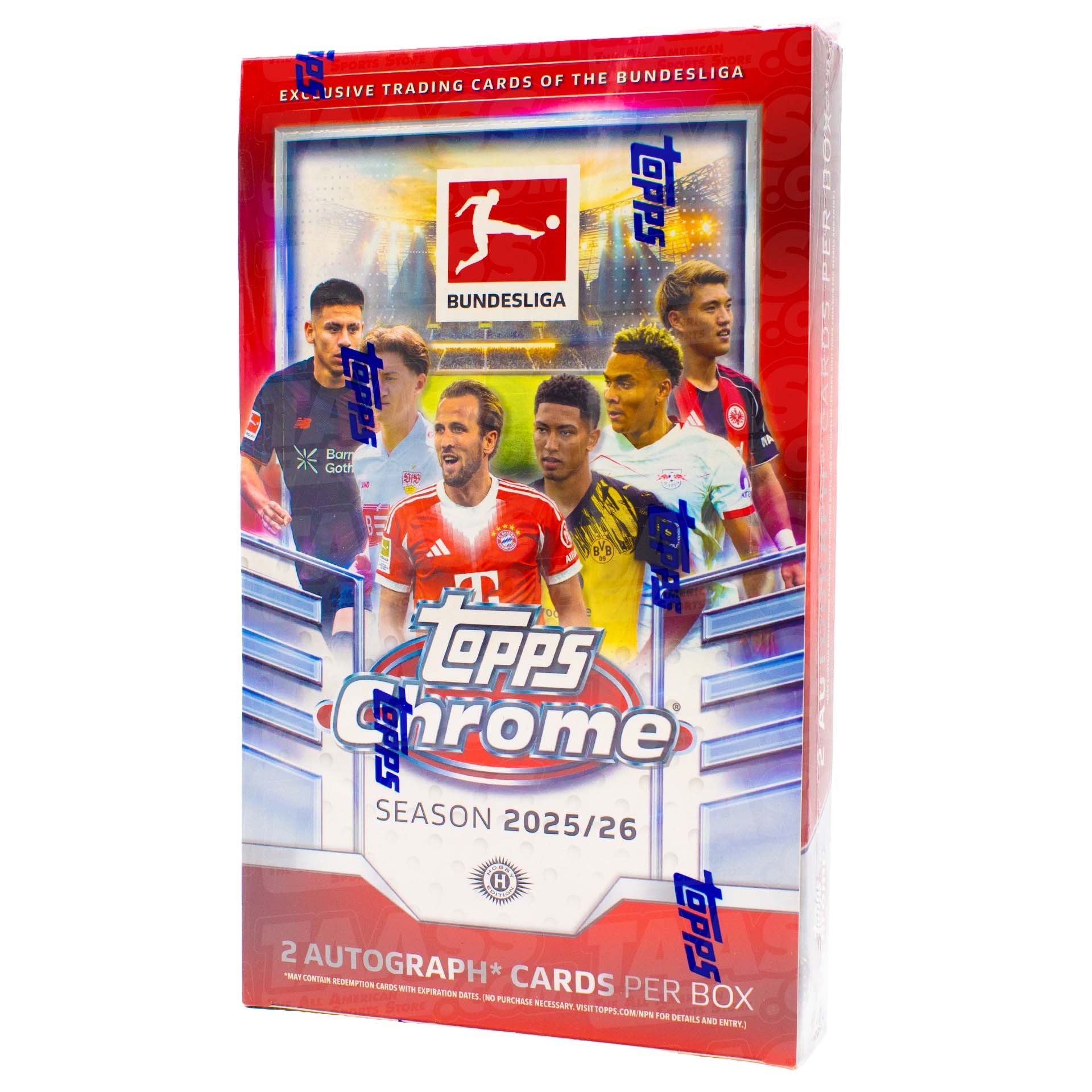 2025/26 Topps Chrome Bundesliga Football Hobby Box