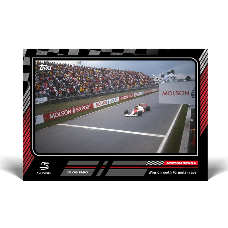 Topps UK - The Story of Senna - Card #28