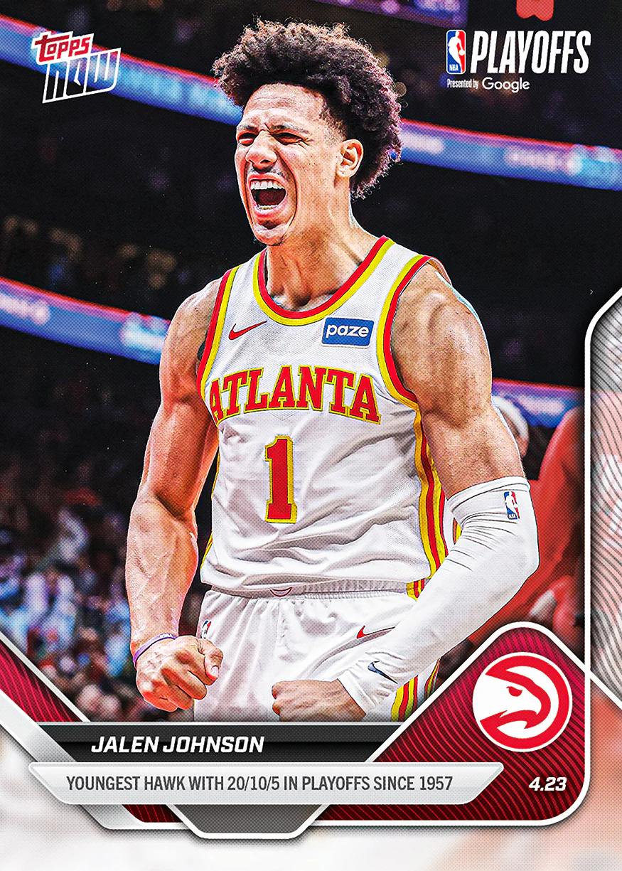 Jalen Johnson - 2025-26 NBA Topps NOW® - Card 271