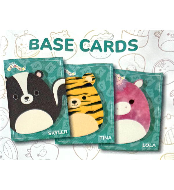 Panini Squishmallows Trading Cards 2025 - Starter Pack + Box With 24 Packets
