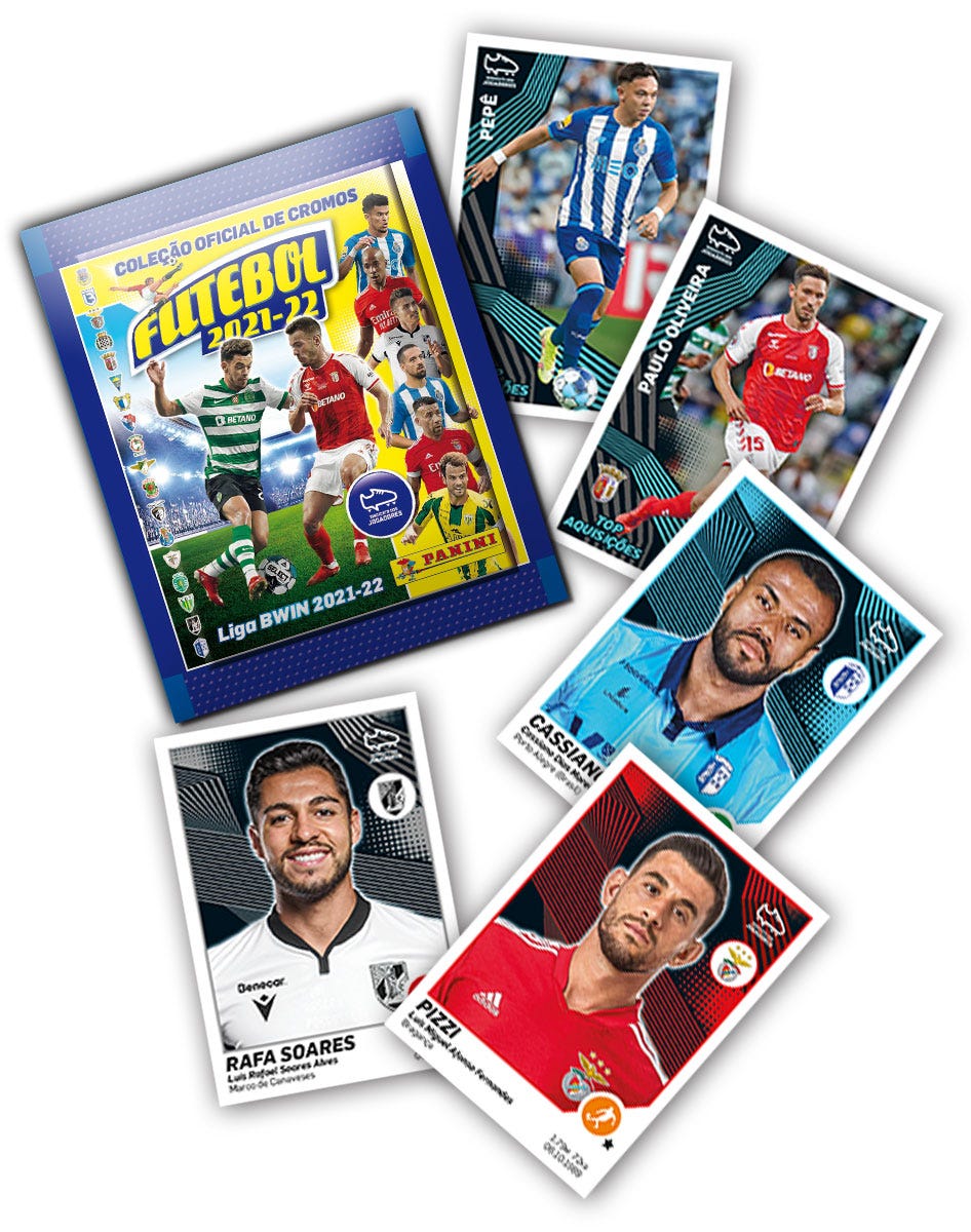 Futebol 2021-22 - missing stickers