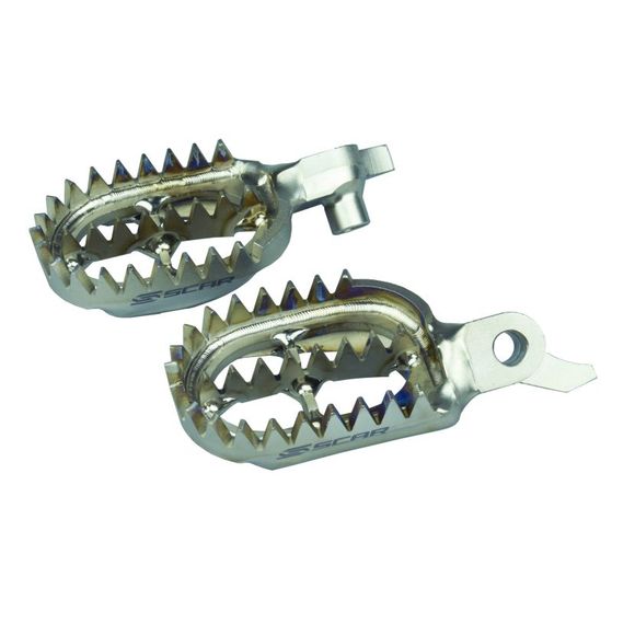 Repose-pieds Scar TITANE GRIPPER - GrisRef : SCR0098 / S8516