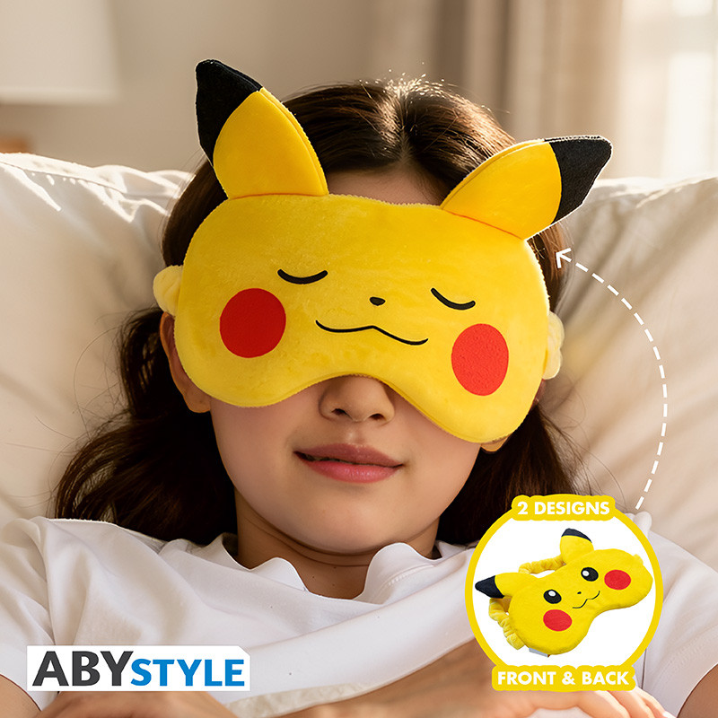 POKEMON Sleep mask Pikachu