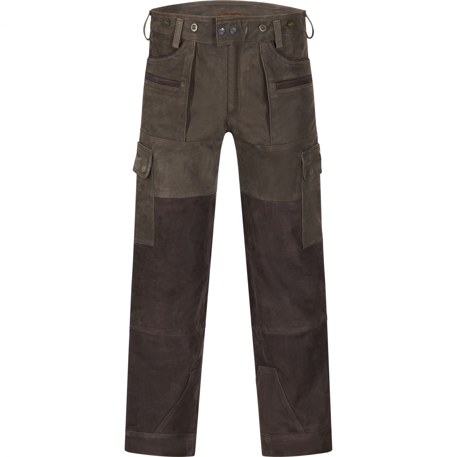 il Lago Prestige Leather Trousers Arne II Men (Brown)