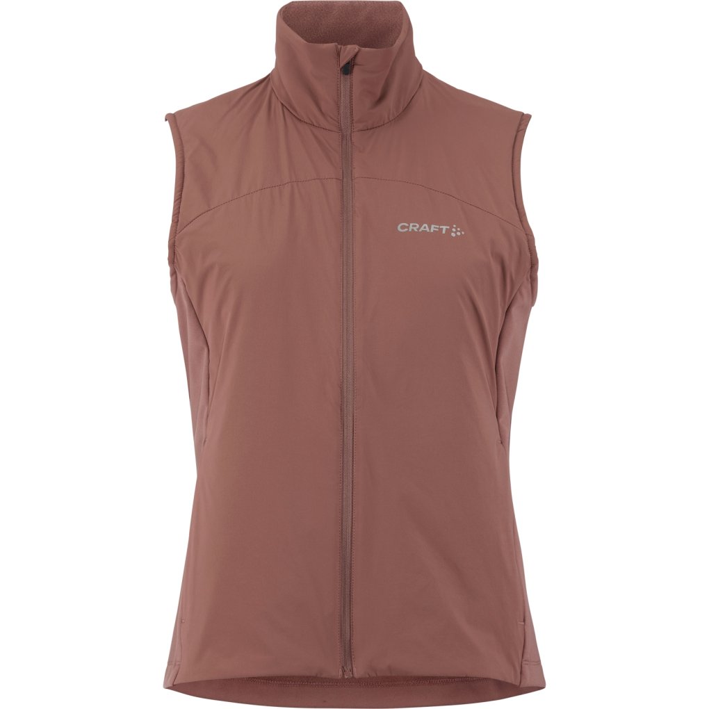CRAFT ADV Essence Warm 2 Vest Women - Rose Brown