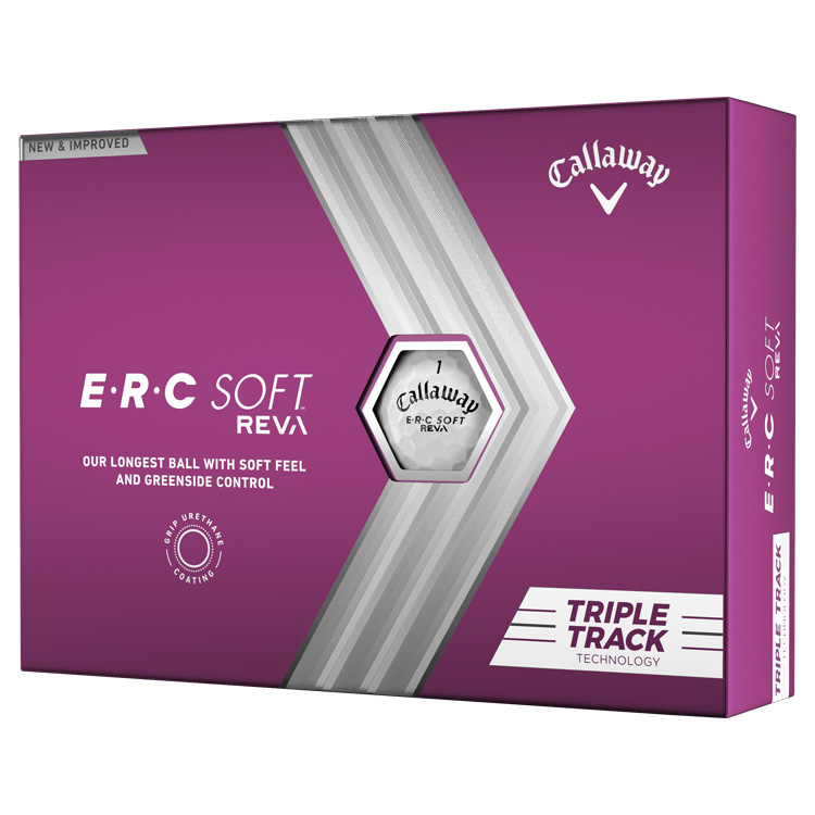 Callaway Ladies ERC Reva Soft Triple Track Golf Balls