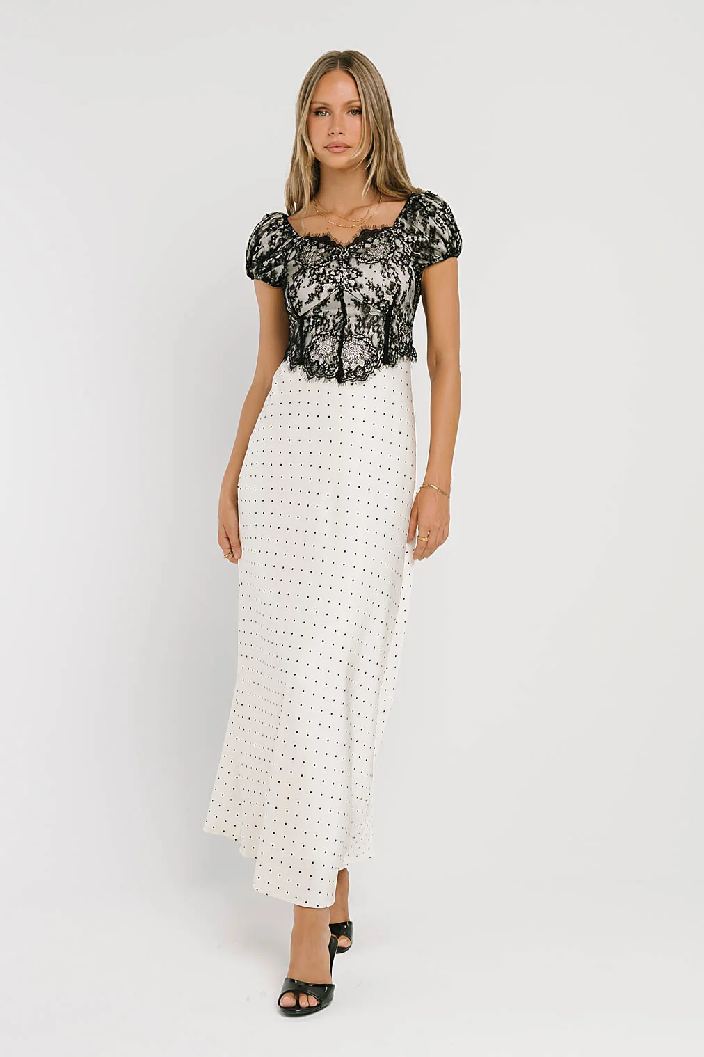 Briar Polka Dot Maxi Dress