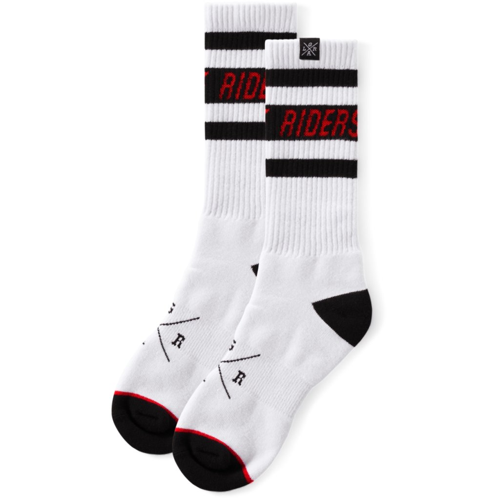Loose Riders MTB Socks - Legacy White