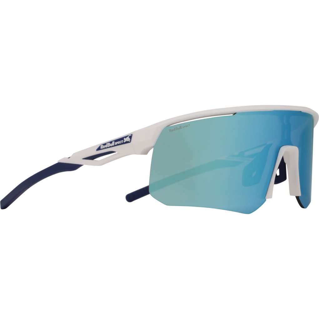 Red Bull SPECT Eyewear RIDDLE Sunglasses - 005 white | smoke with blue mirror