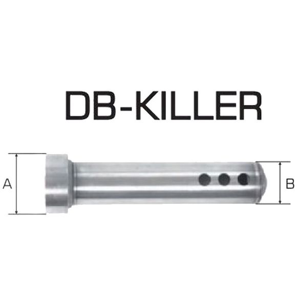 Reducteur de bruit Arrow DB KILLER SORTIE DROITE DIAM 45 mm UniverselRef : 11003DB