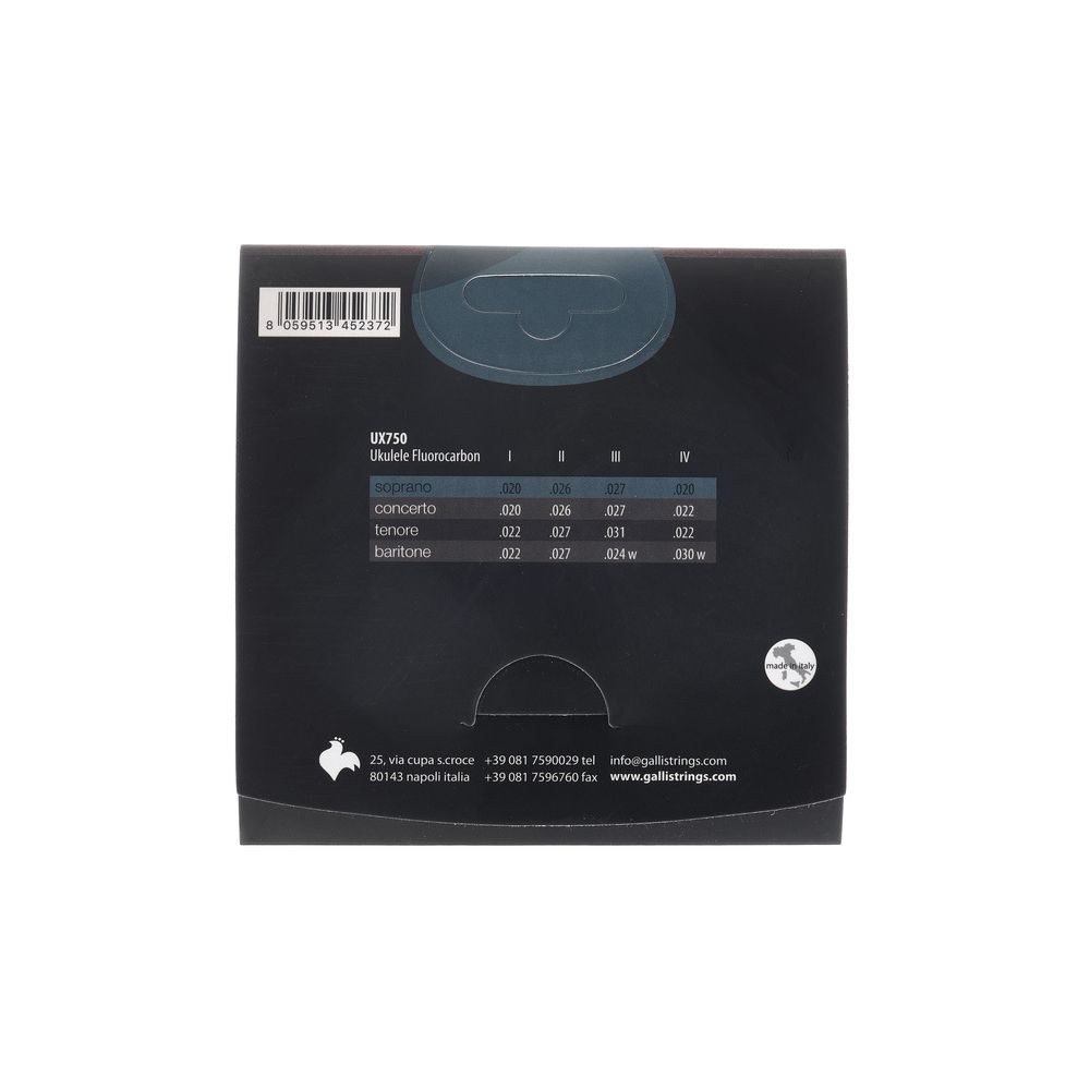 Galli Strings UX750 Soprano Ukulele Strings – Thomann Ireland