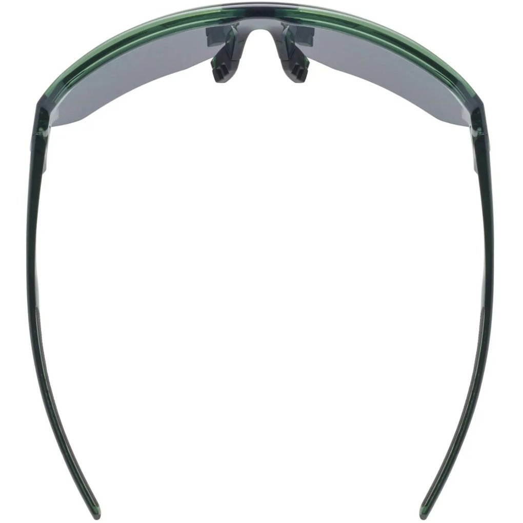 Uvex vectiv set Cycling Glasses - olive transparent/mirror gold