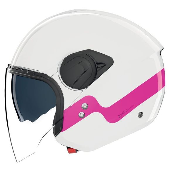 Jet helmet Nolan N20-2 Visor Zefiro - White / RoseRef: NL1733