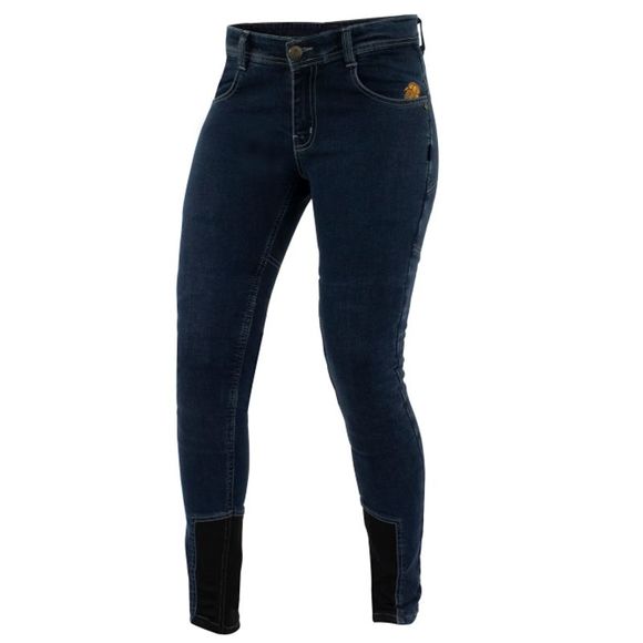 Jean Moto Trilobite ALLSHAPE LADIES SILHOUETTE MINCE - Straight - BleuRef : TRI0042
