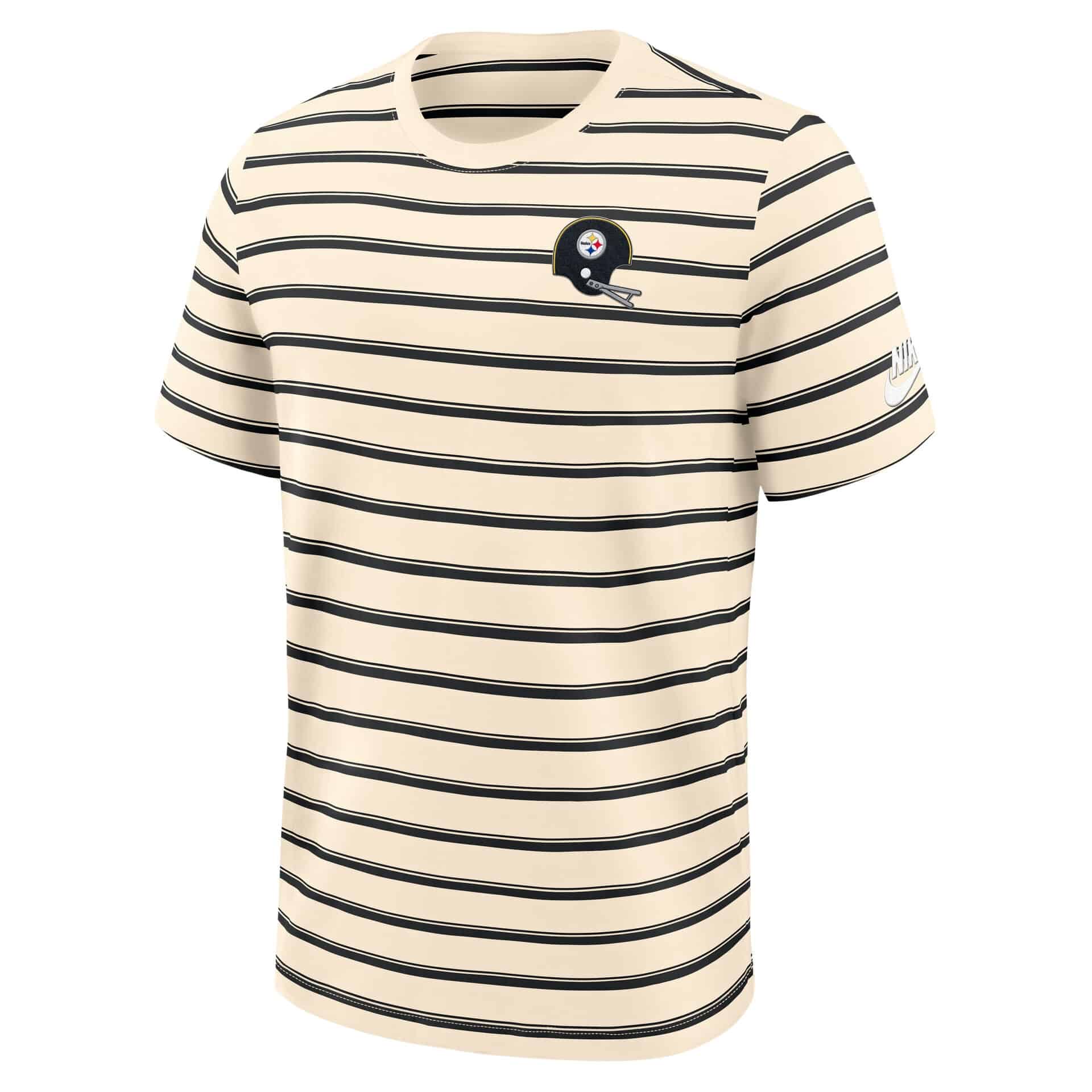Pittsburgh Steelers Rewind Striped Club NFL T-Shirt