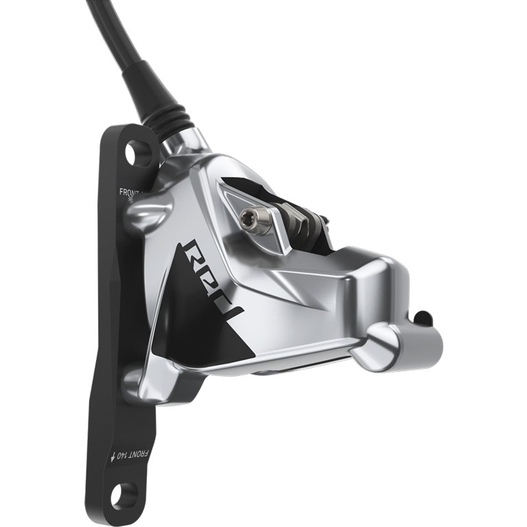 SRAM RED eTap AXS HRD Shift-Brake Control + Hydraulic Disc Brake | Flat Mount | Moto - right | front | 2x12-speed - black/silver