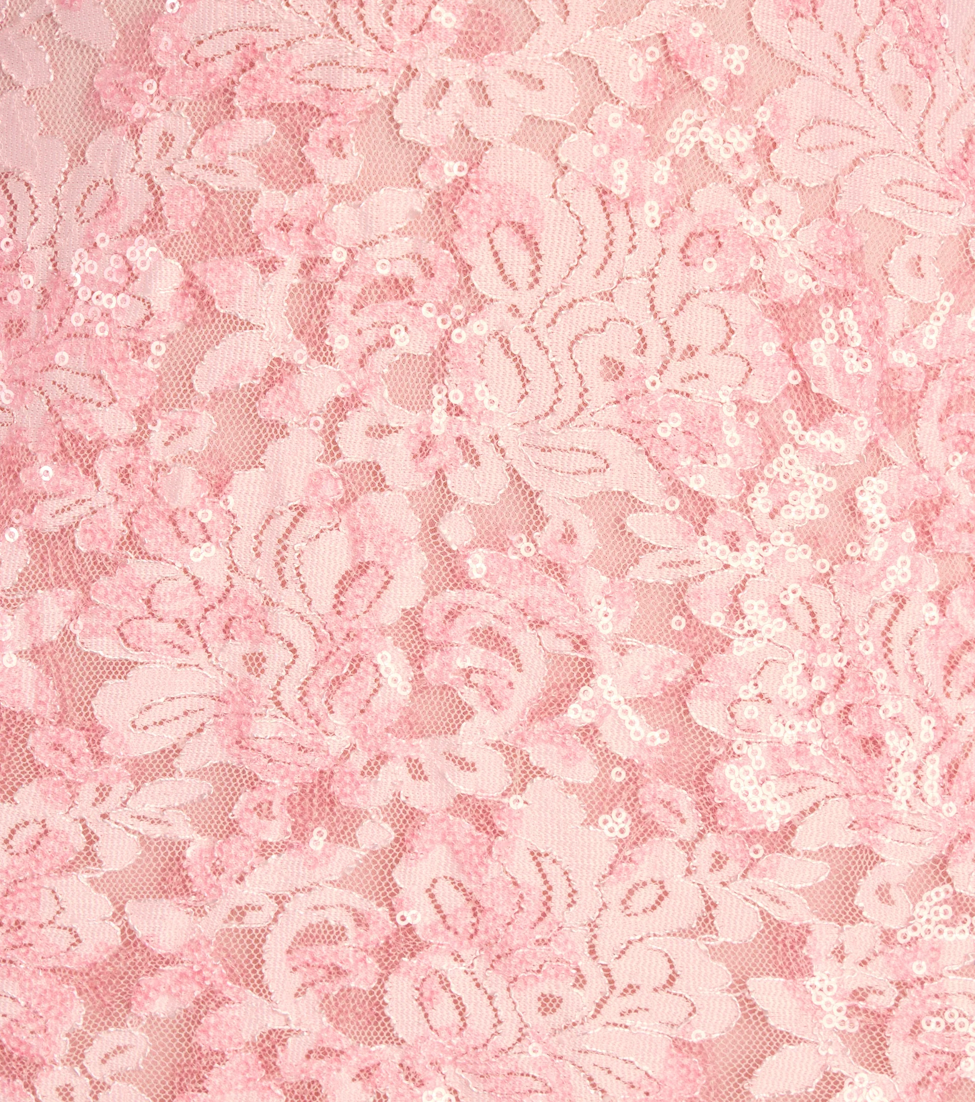 Maryam Sequin Lace A-Line Mini Dress