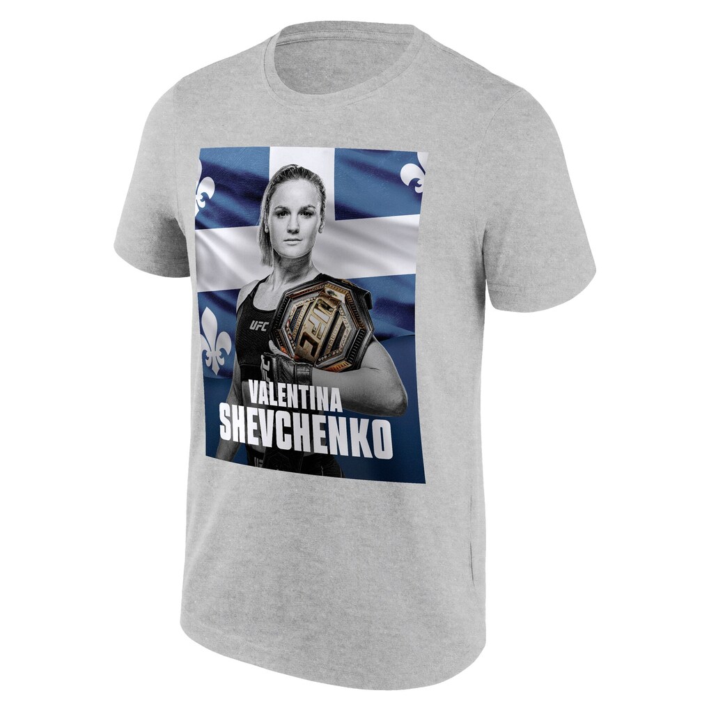 UFC 315 Valentina Shevchenko T-Shirt- Sports Grey - Mens