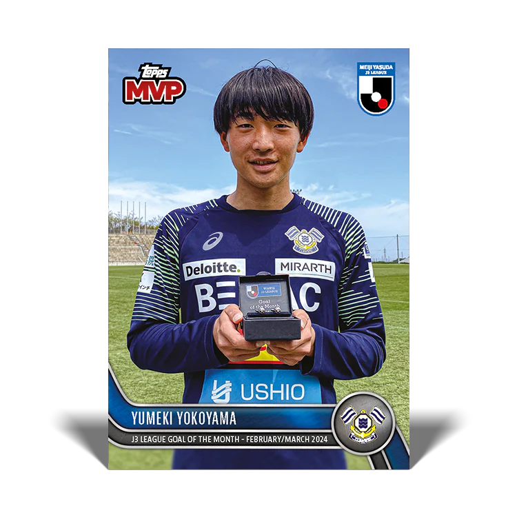 Yumeki Yokoyama - J3 League Goal of the Month - February/March 2024 - 2024 J-League® Topps Now® Card 6