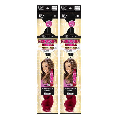 New Born Free Human Hair Blend Weave Essence Remi Touch Peruvian Bundle Romance Wave 22