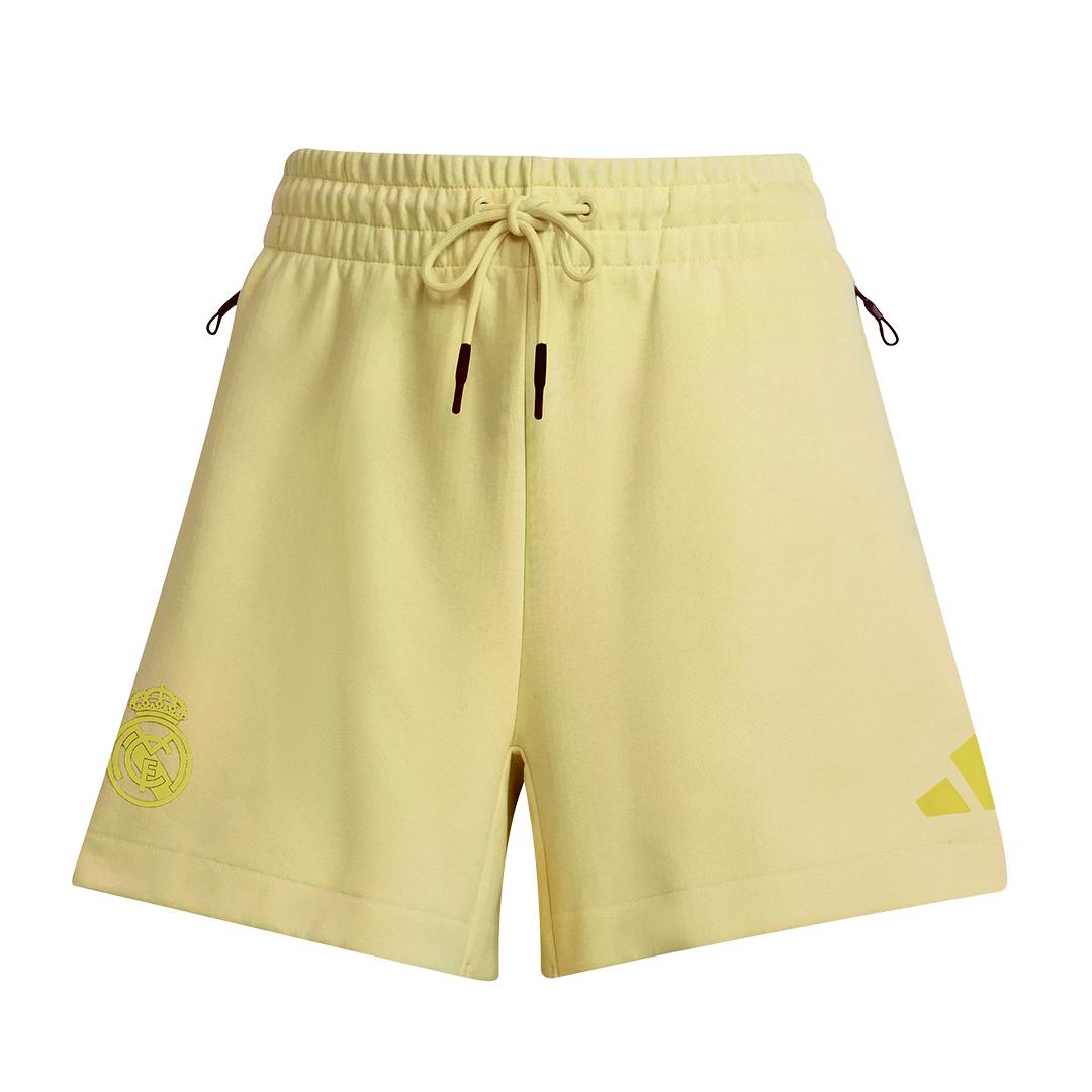 Womens adidas Real Urban Shorts Yellow