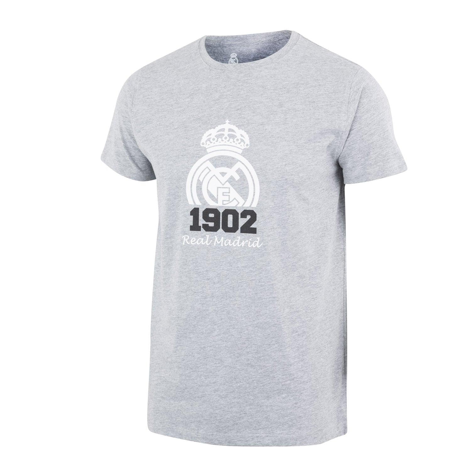 Mens Crest 1902 T-Shirt Grey