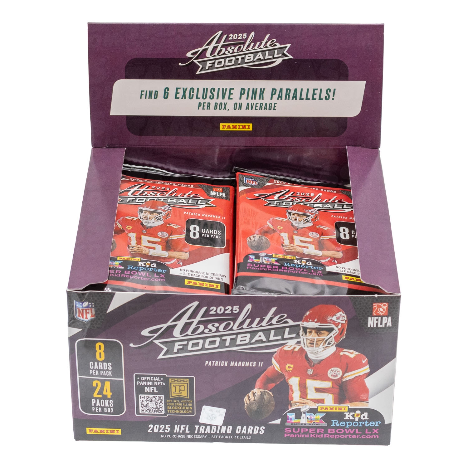 2025 Panini Absolute Football NFL Retail Box