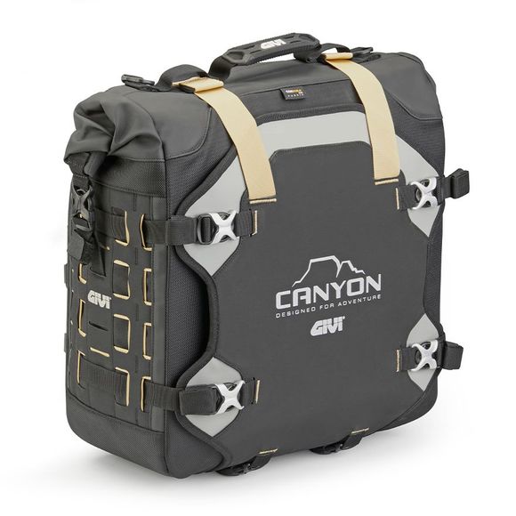 Givi GRT725 Saddlebags - (30 LITERS x 1) Universal - BlackRef : GI2381 / GRT725