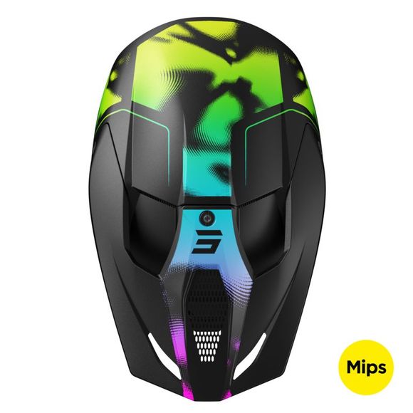 Casque cross Shot RACE - NITRO 2025 - NoirRef : SO2554