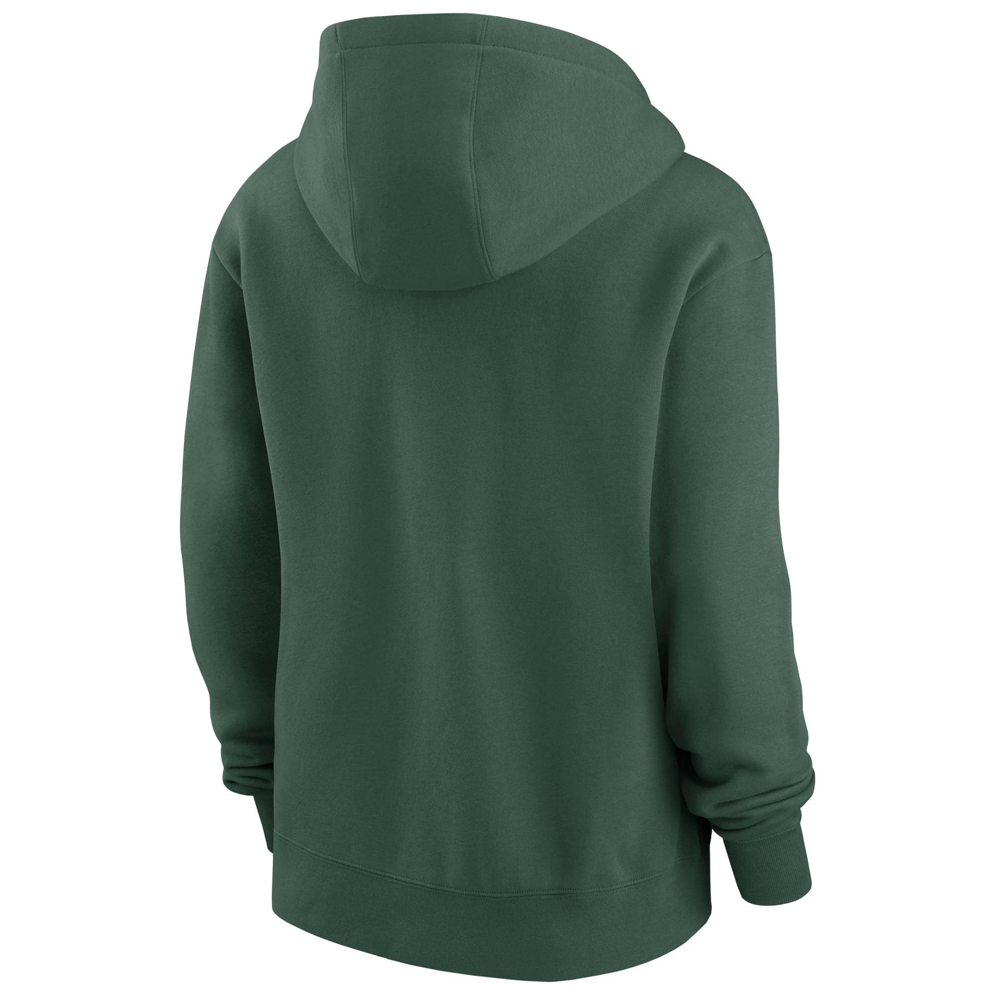 Green Bay Packers Wordmark Nike Club NFL Hoodie Green (WOMEN'S)