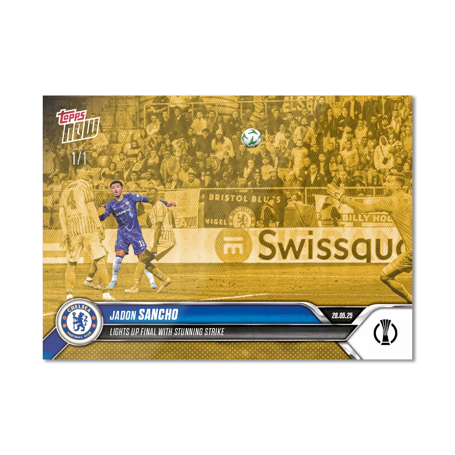 Jadon Sancho - 2024-25 UECL Topps NOW® - Card 14
