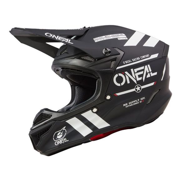 Casque cross O'Neal 5SRS POLYACRILYTE - WARHAWK 2025 - NoirRef : OL2045