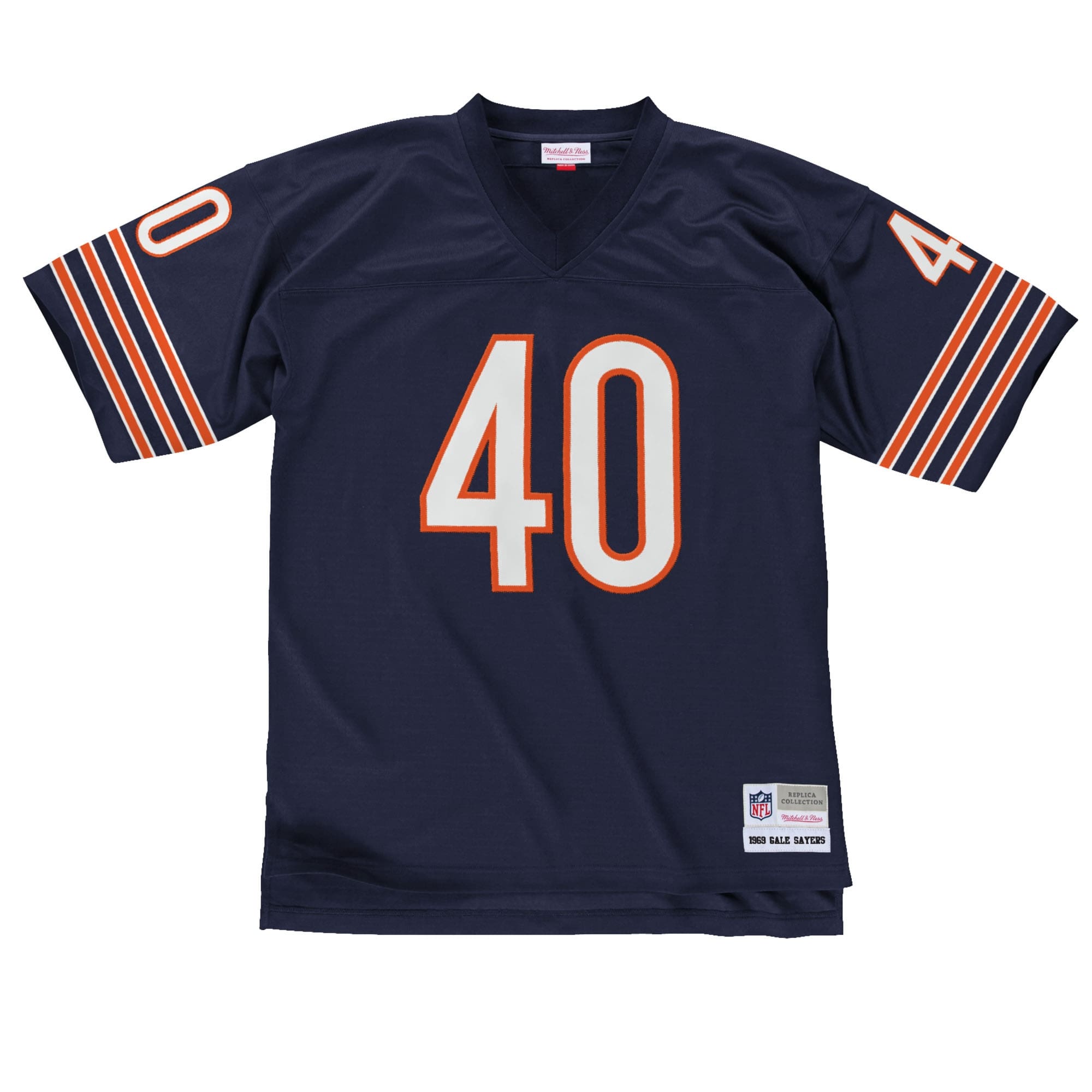 Gale Sayers #40 Chicago Bears Mitchell & Ness Throwback NFL Jersey Navy