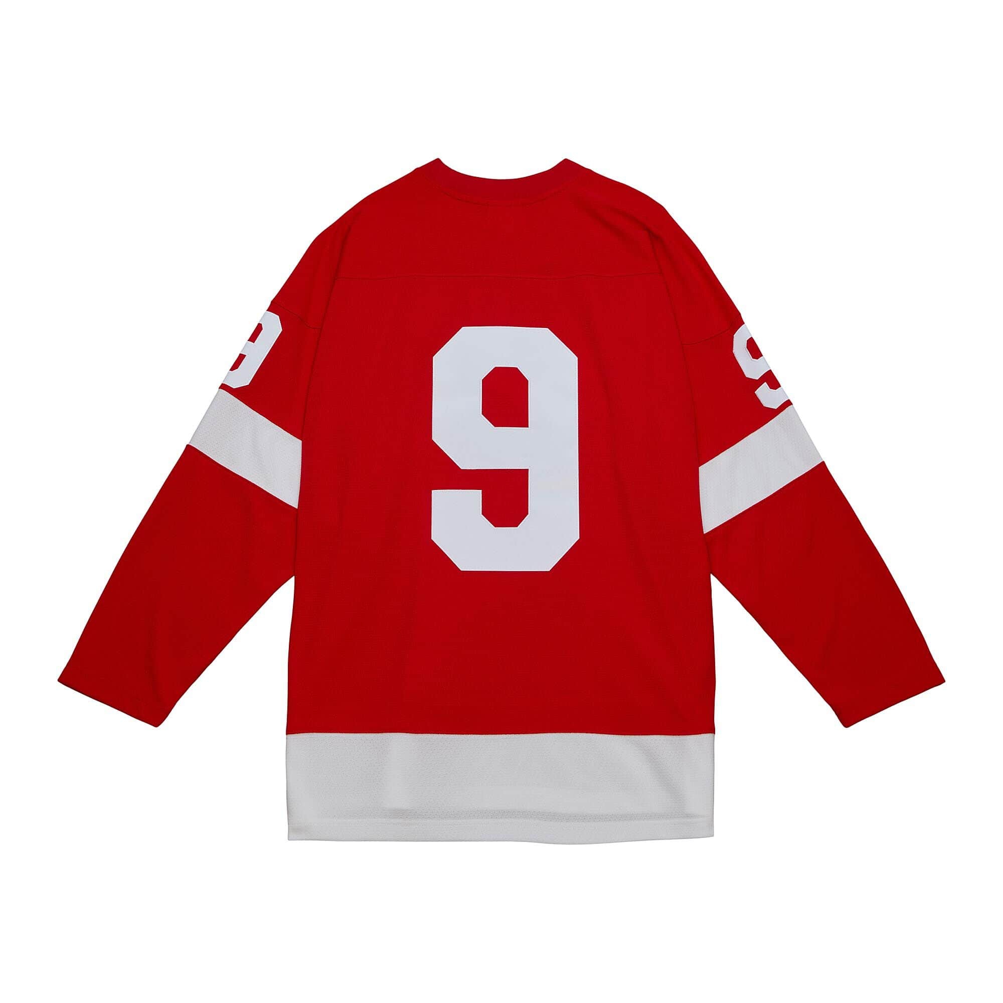 Gordie Howe #9 Detroit Red Wings 1960-61 Mitchell & Ness NHL Jersey