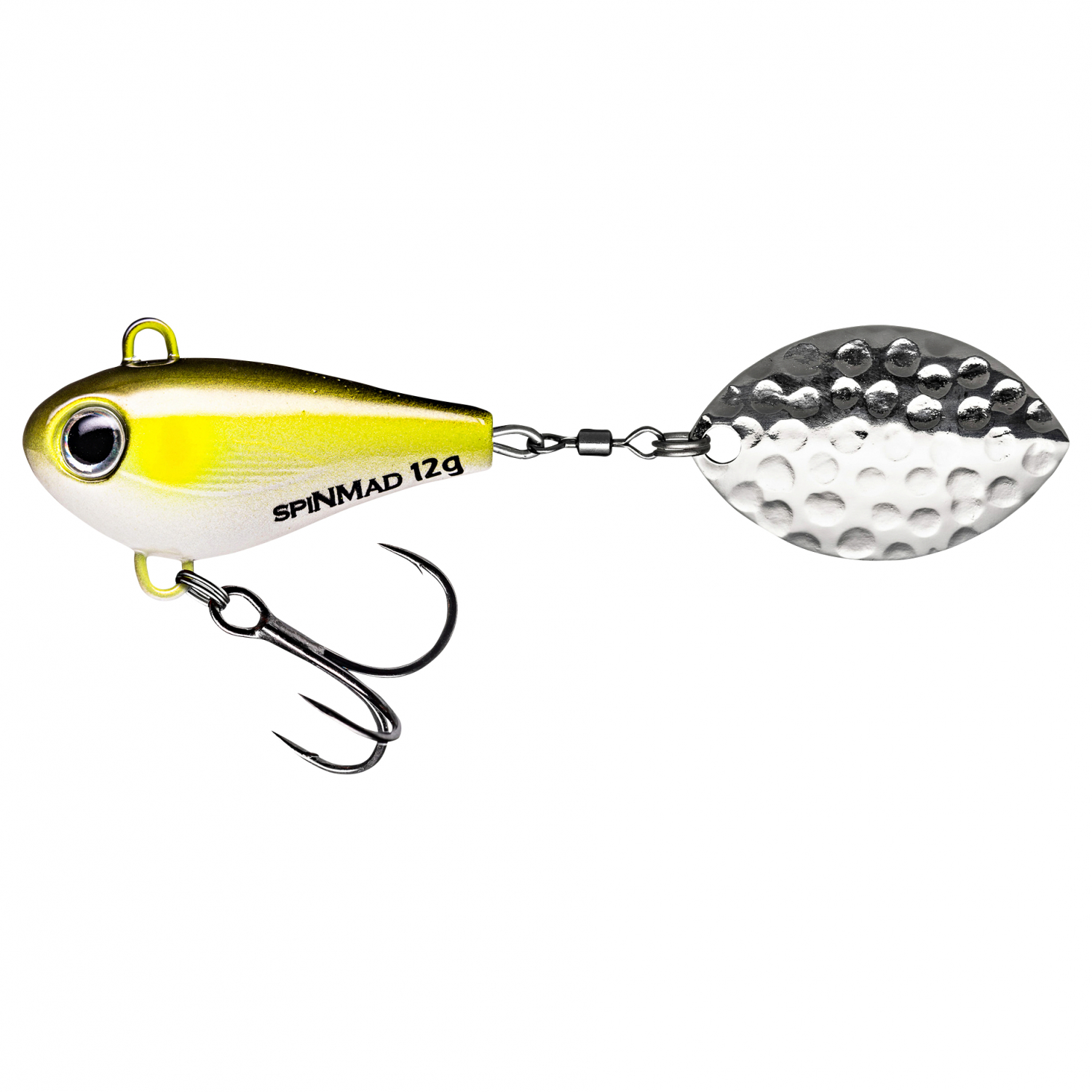 SpinMad Lead Head Spinners Jigmaster (Ayu, 12 g)