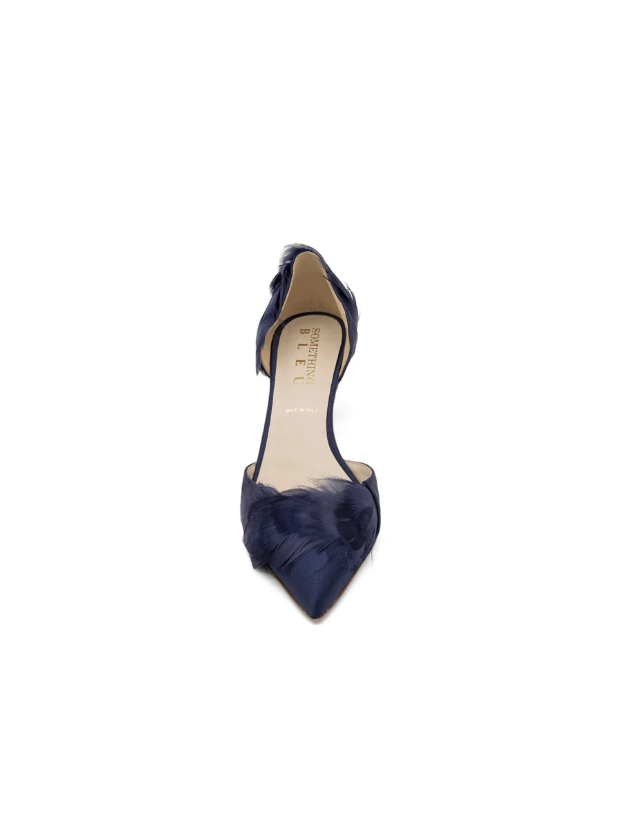 Sofia d'Orsay Feather Heel